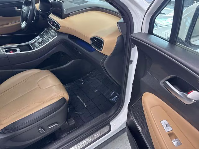 2023 Serenity White Pearl Hyundai Santa Fe Calligraphy AWD SUV