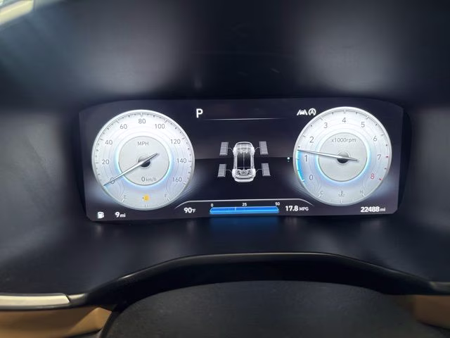 2023 Serenity White Pearl Hyundai Santa Fe Calligraphy AWD SUV