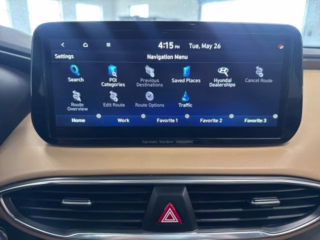 2023 Serenity White Pearl Hyundai Santa Fe Calligraphy AWD SUV