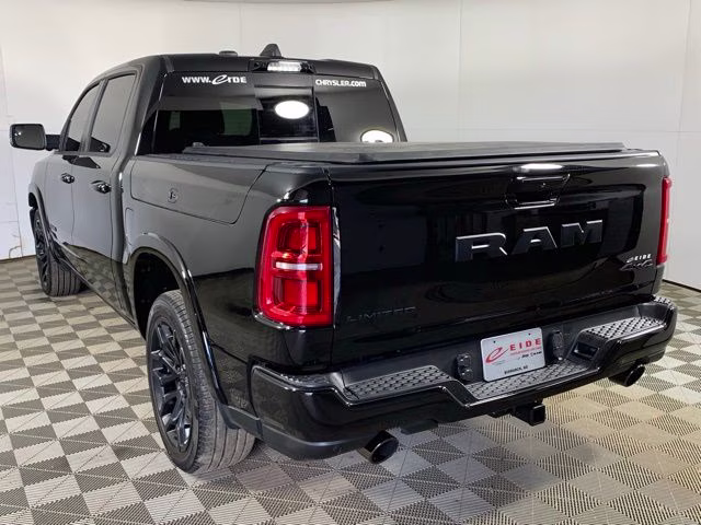 2026 Diamond Black Crystal Pearlcoat Ram 1500 Limited 4X4 Truck