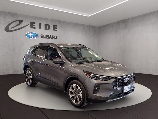 2025 Carbonized Gray Metallic Ford Escape Platinum AWD SUV