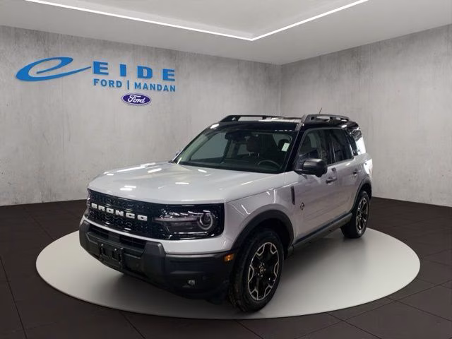 2026 Space White Metallic Ford Bronco Sport Outer Banks 4X4 SUV