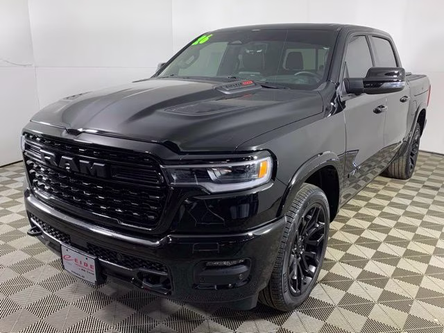2026 Diamond Black Crystal Pearlcoat Ram 1500 Limited 4X4 Truck