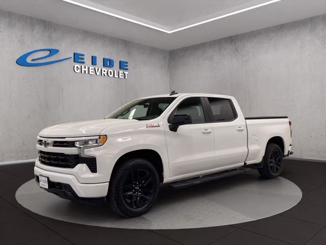 2024 Summit White Chevrolet Silverado 1500 RST 4X4 Truck