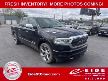 2019 Diamond Black Crystal Pearlcoat Ram 1500 Limited Truck