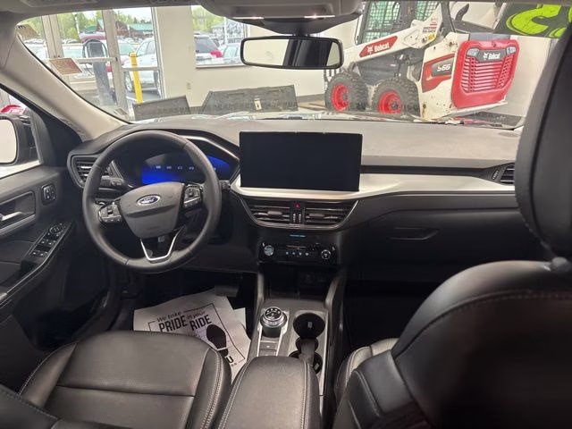 2025 Agate Black Metallic Ford Escape Platinum AWD SUV
