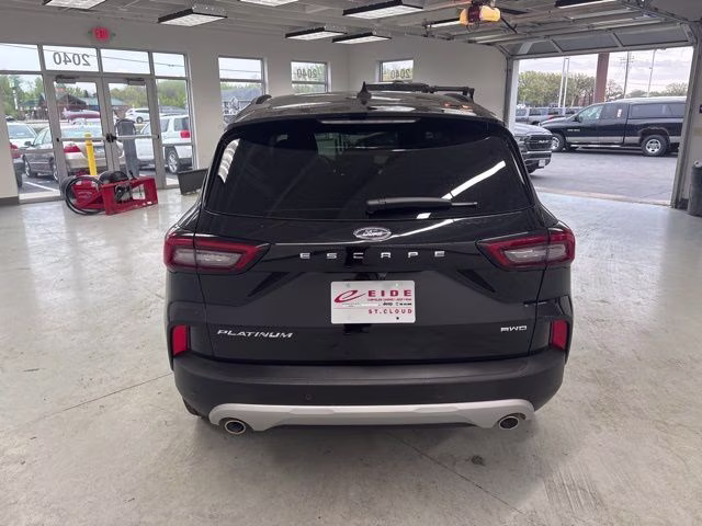 2025 Agate Black Metallic Ford Escape Platinum AWD SUV