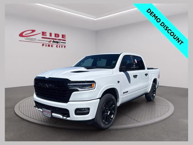 2026 Bright White Clearcoat Ram 1500 Limited Night Edition 4X4 Truck