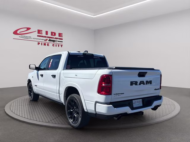 2026 Bright White Clearcoat Ram 1500 Limited Night Edition 4X4 Truck