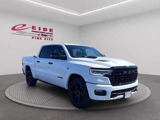 2026 Bright White Clearcoat Ram 1500 Limited Night Edition 4X4 Truck