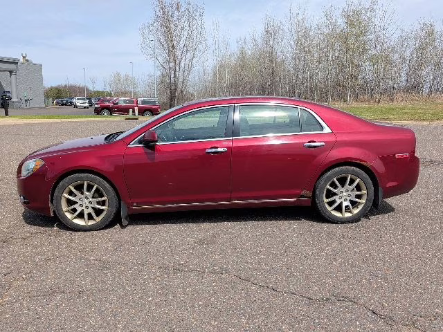 2010 Red Jewel Tintcoat Chevrolet Malibu LTZ FWD Sedan
