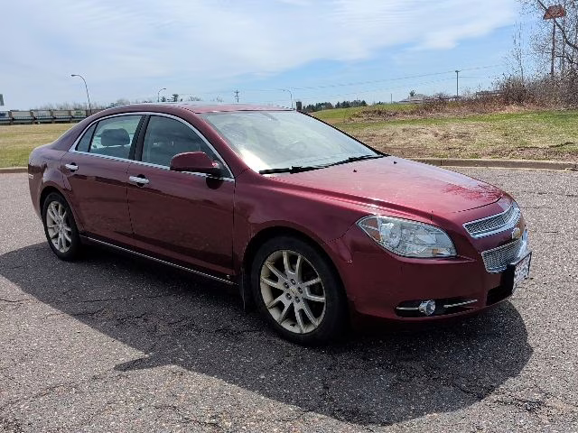 2010 Red Jewel Tintcoat Chevrolet Malibu LTZ FWD Sedan