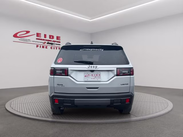 2026 Silver Zynith Clearcoat Jeep Cherokee Limited 4X4 SUV