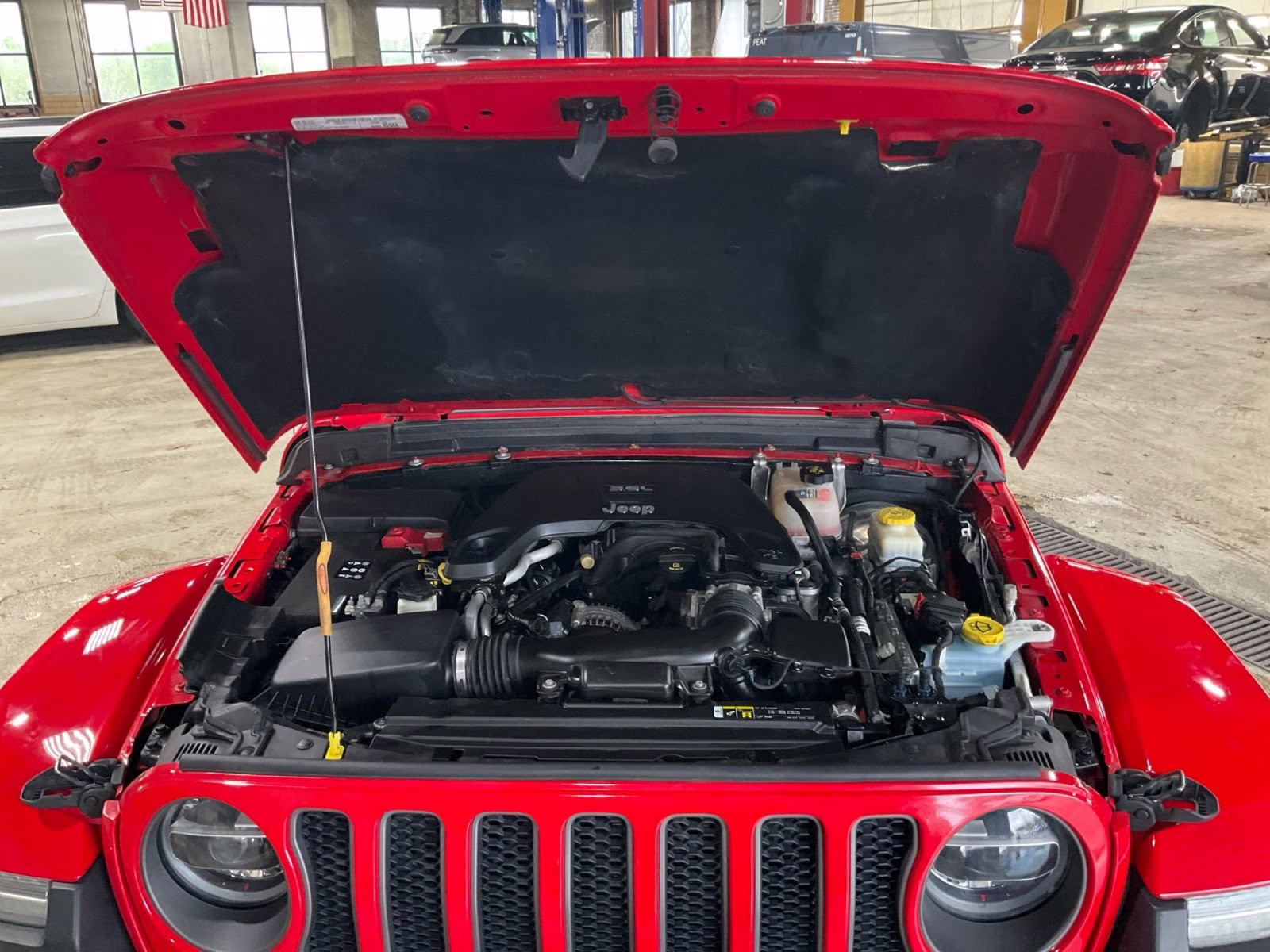 2019 Firecracker Red Clearcoat Jeep Wrangler Unlimited Rubicon 4X4 SUV