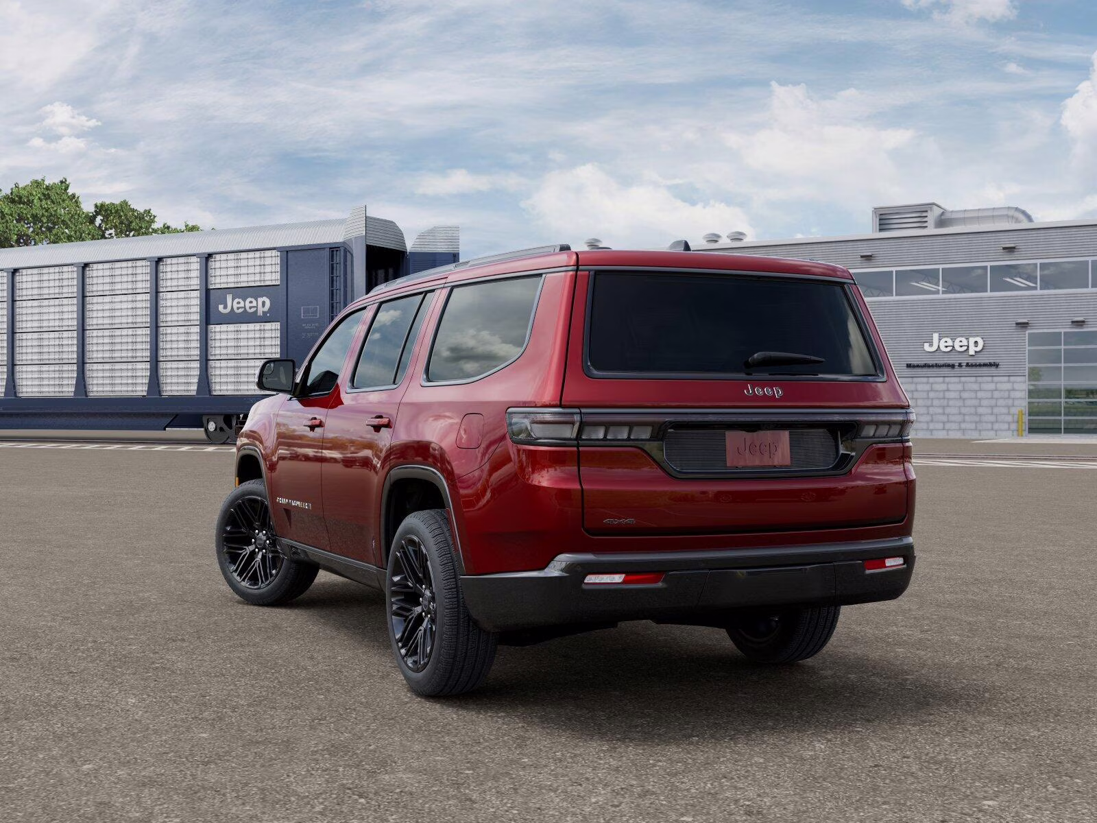 2026 Velvet Red Pearl Coat Jeep Grand Wagoneer Grand Wagoneer Limited Reserve 4x4 4X4 SUV