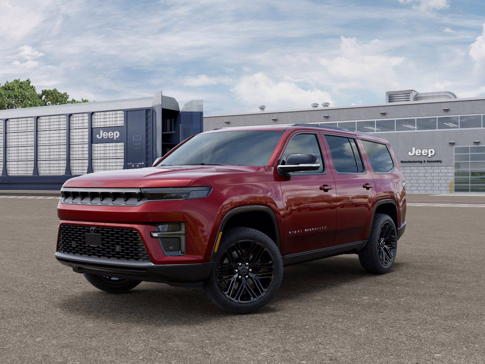 2026 Velvet Red Pearlcoat Jeep Grand Wagoneer Limited Reserve 4X4 SUV