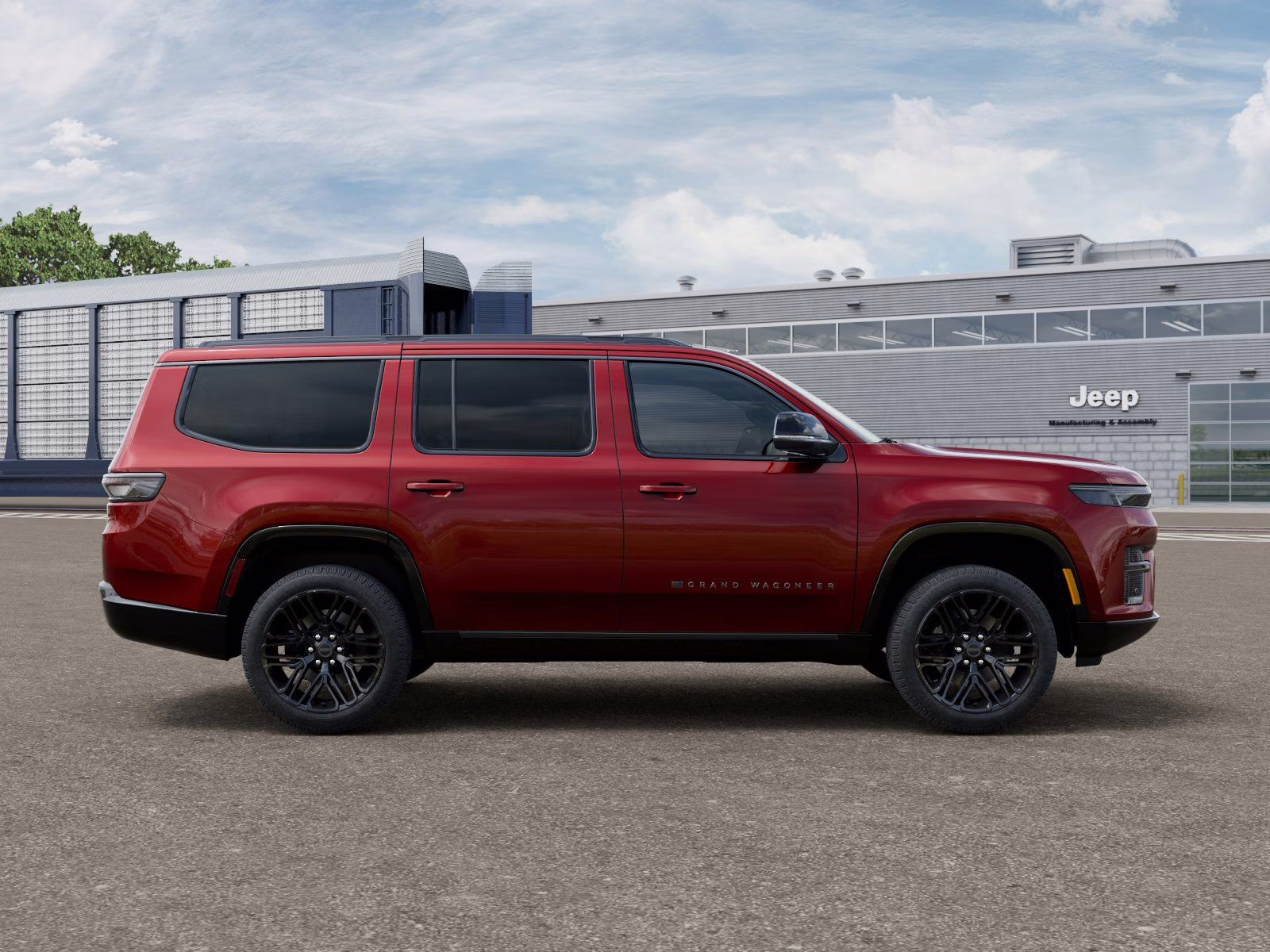 2026 Velvet Red Pearlcoat Jeep Grand Wagoneer Limited Reserve 4X4 SUV