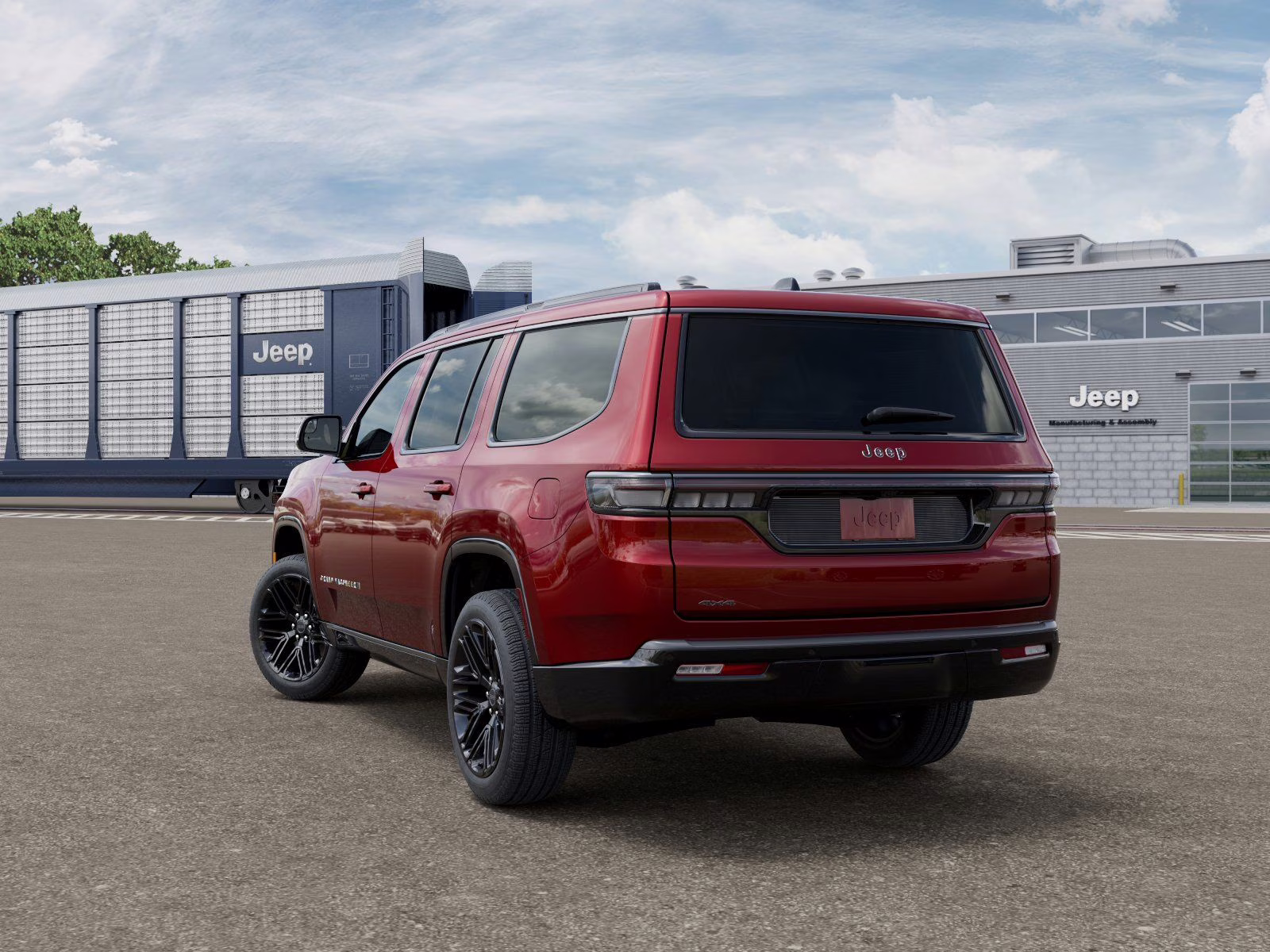 2026 Velvet Red Pearlcoat Jeep Grand Wagoneer Limited Reserve 4X4 SUV