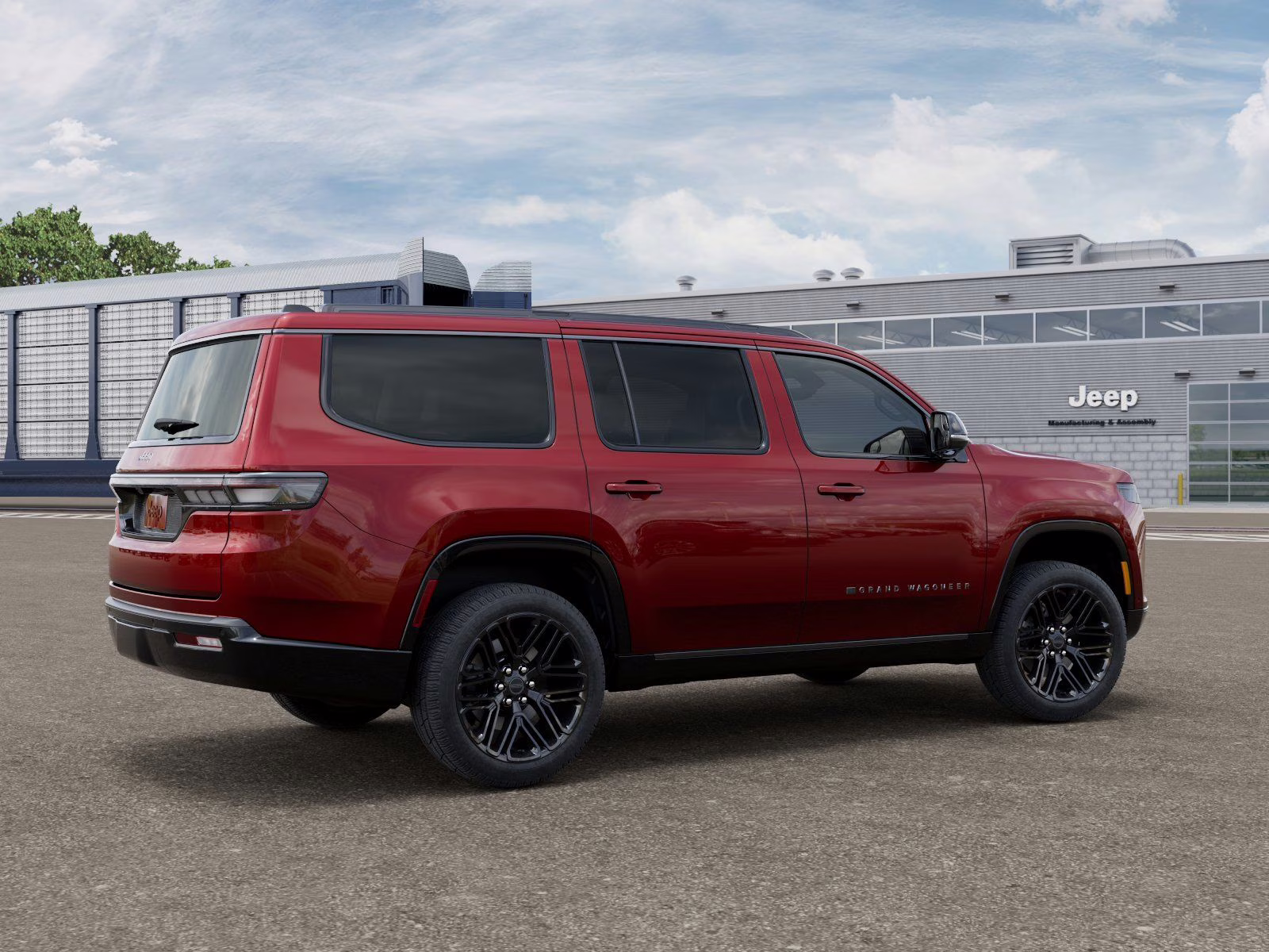 2026 Velvet Red Pearlcoat Jeep Grand Wagoneer Limited Reserve 4X4 SUV