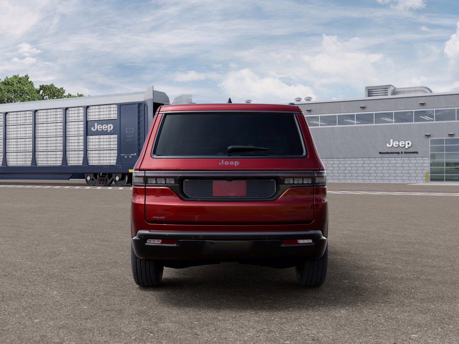 2026 Velvet Red Pearlcoat Jeep Grand Wagoneer Limited Reserve 4X4 SUV