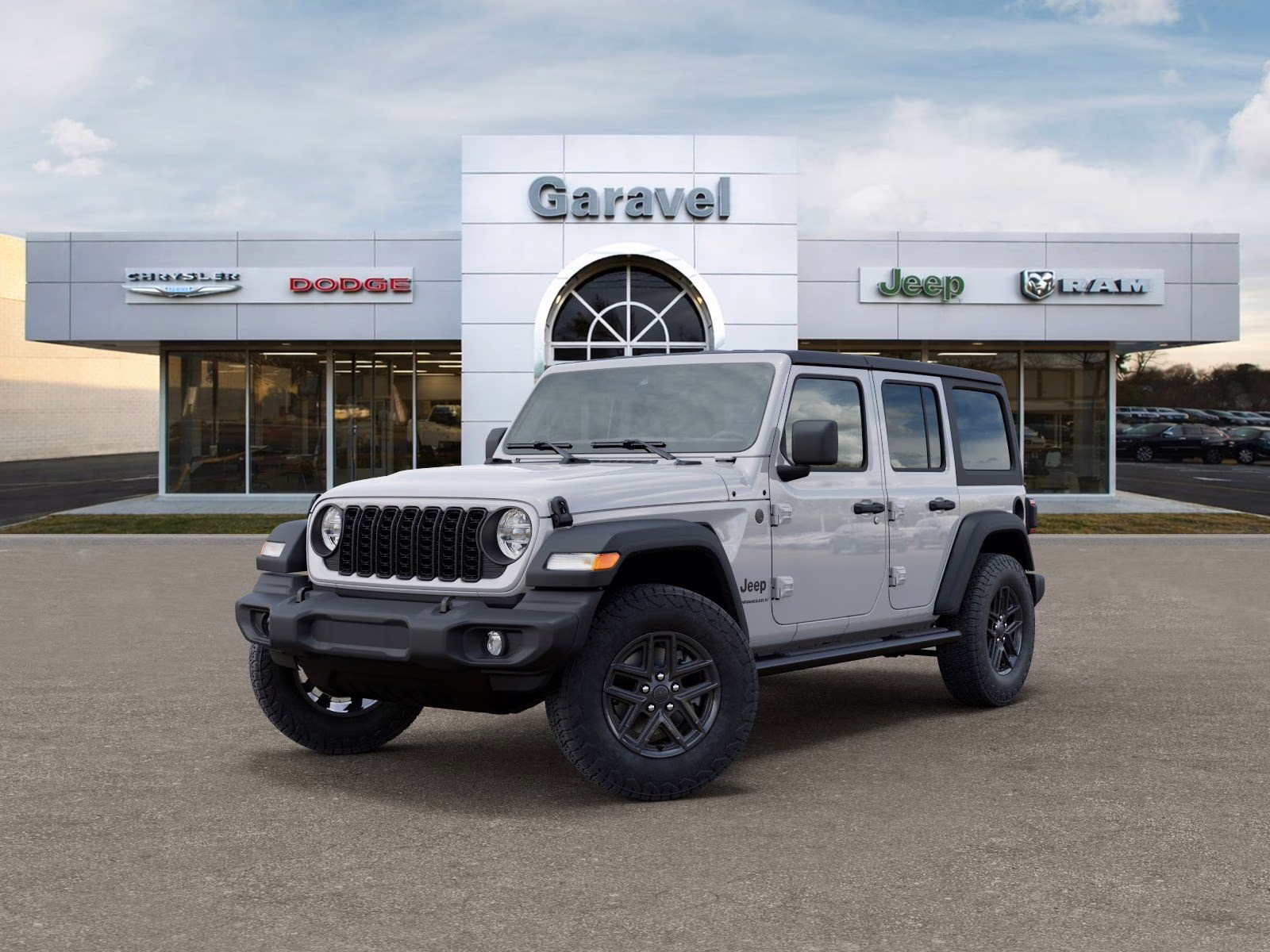 2026 Bright White Clearcoat Jeep Wrangler Sport S 4X4 SUV