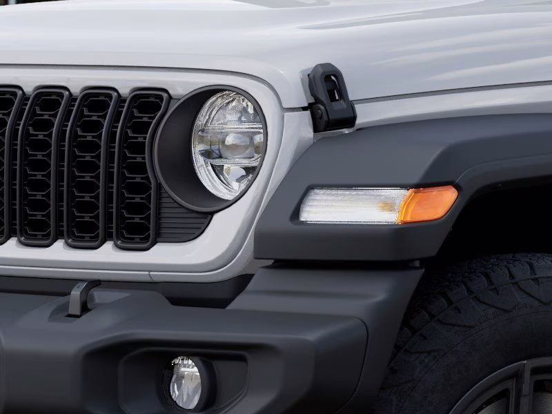 2026 Bright White Clearcoat Jeep Wrangler Sport S 4X4 SUV