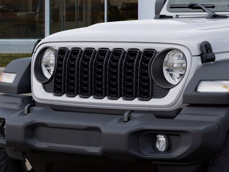 2026 Bright White Clearcoat Jeep Wrangler Sport S 4X4 SUV