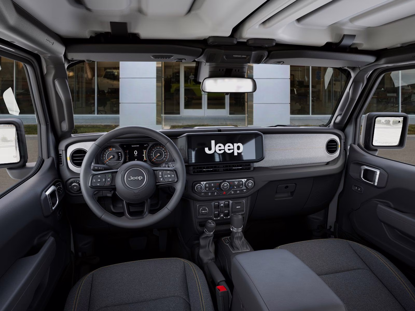 2026 Bright White Clearcoat Jeep Wrangler Sport S 4X4 SUV