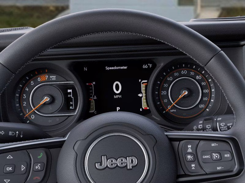 2026 Bright White Clearcoat Jeep Wrangler Sport S 4X4 SUV