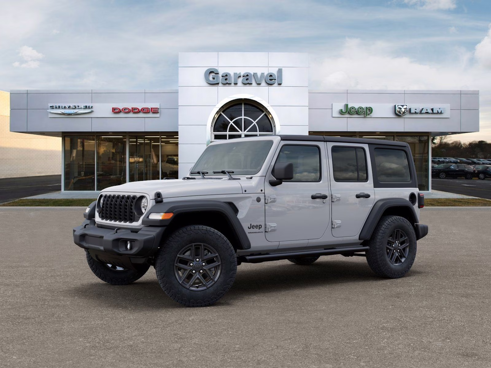 2026 Bright White Clearcoat Jeep Wrangler Sport S 4X4 SUV