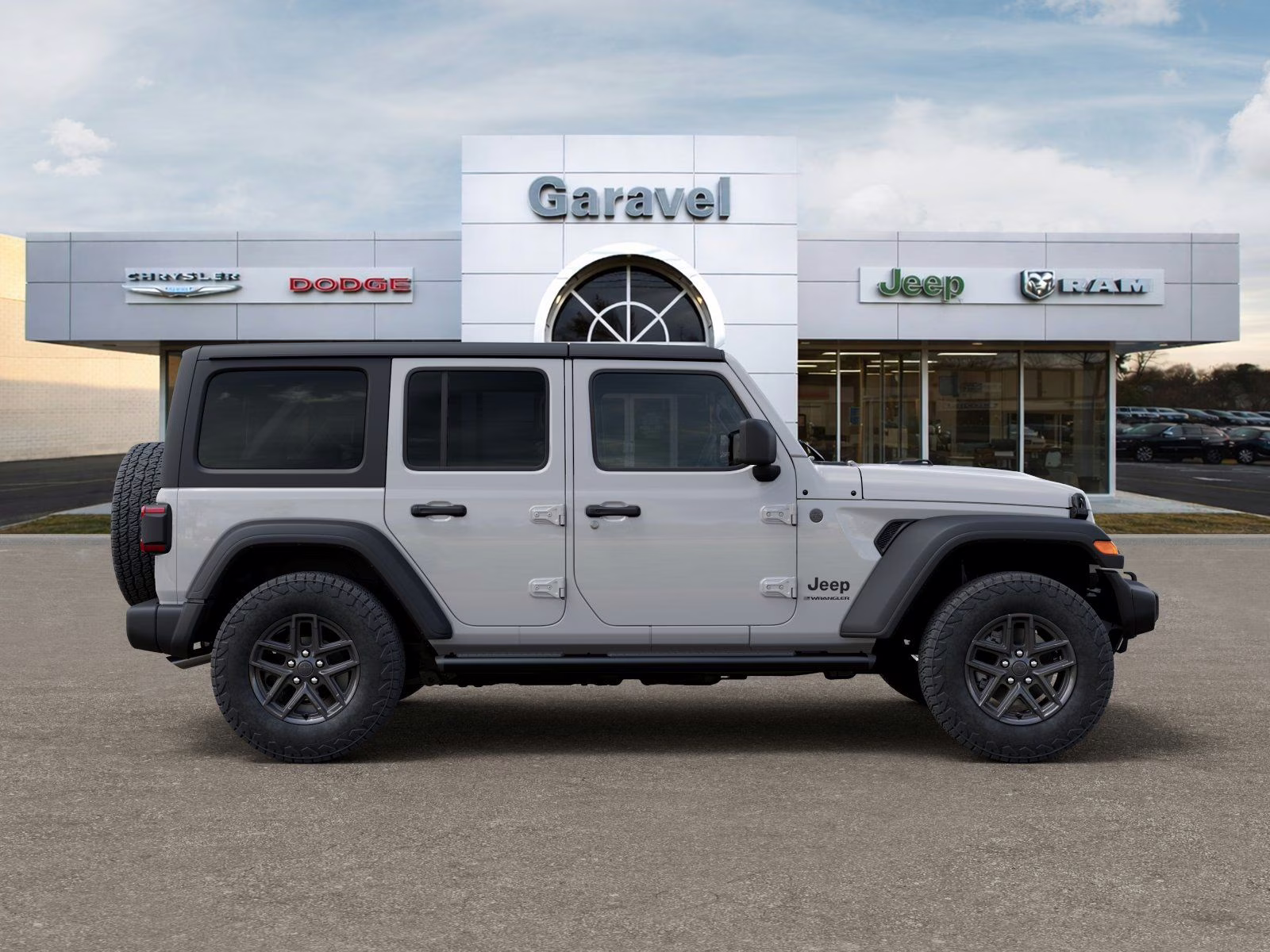 2026 Bright White Clearcoat Jeep Wrangler Sport S 4X4 SUV