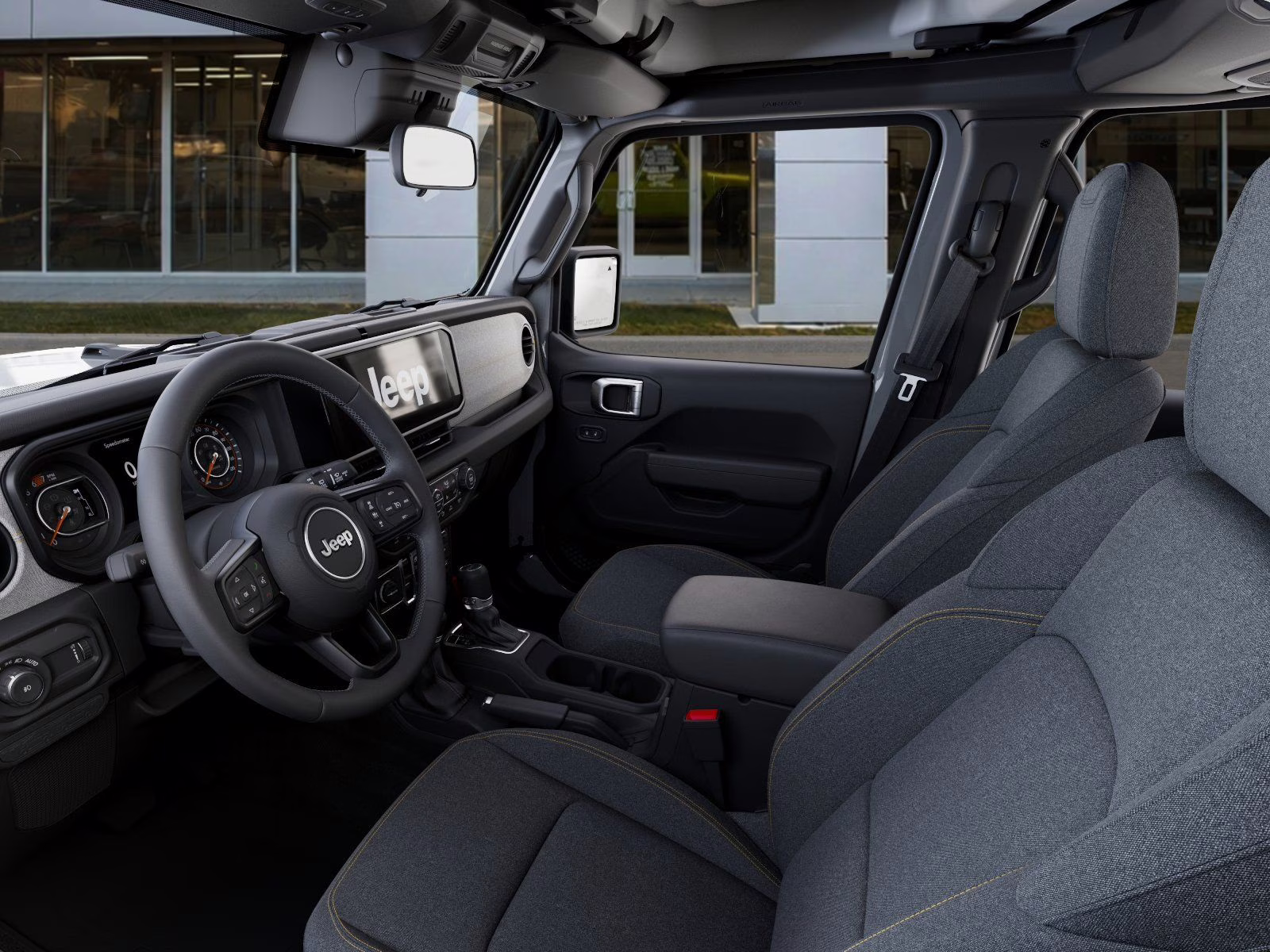 2026 Bright White Clearcoat Jeep Wrangler Sport S 4X4 SUV