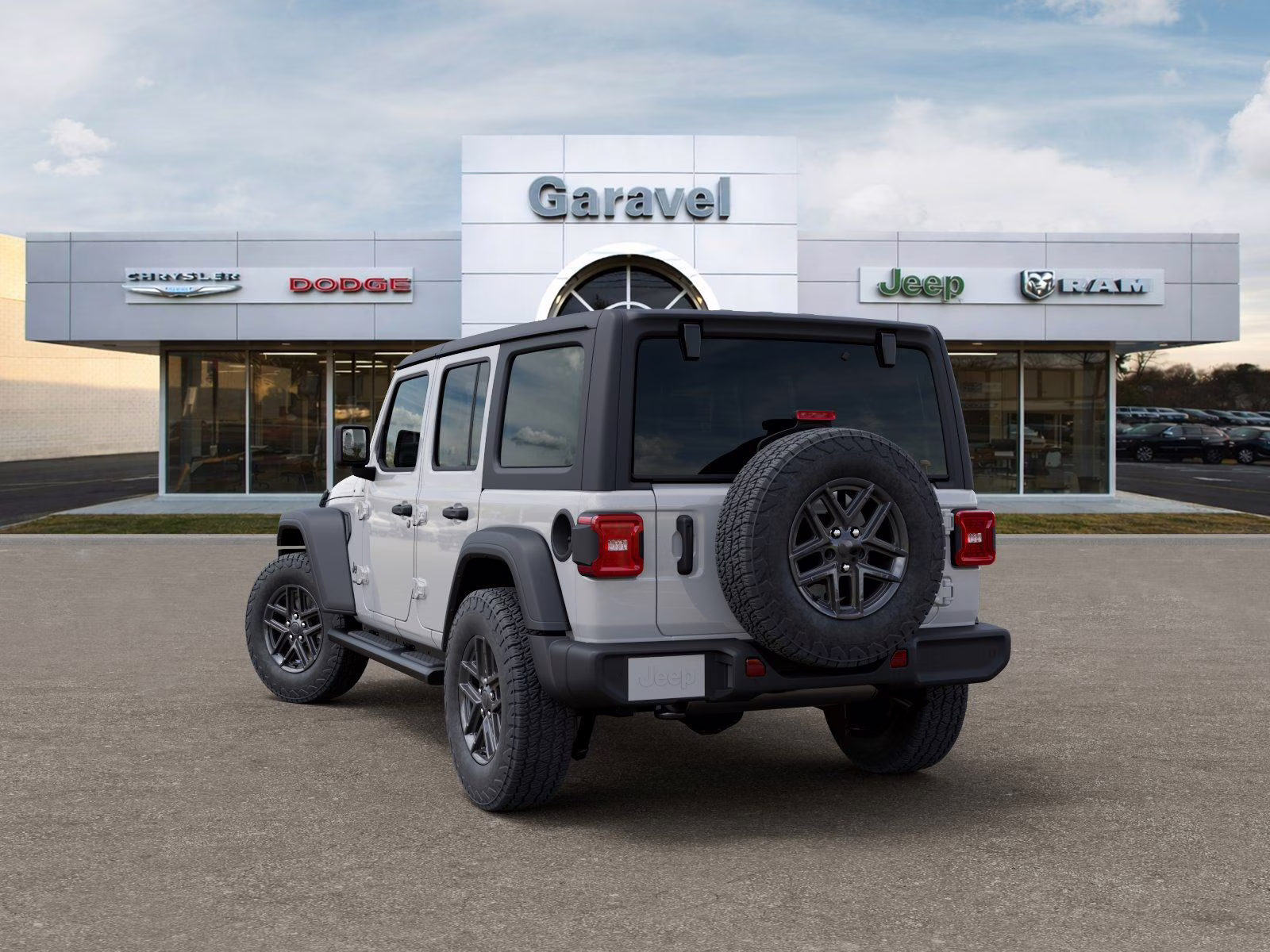 2026 Bright White Clearcoat Jeep Wrangler Sport S 4X4 SUV