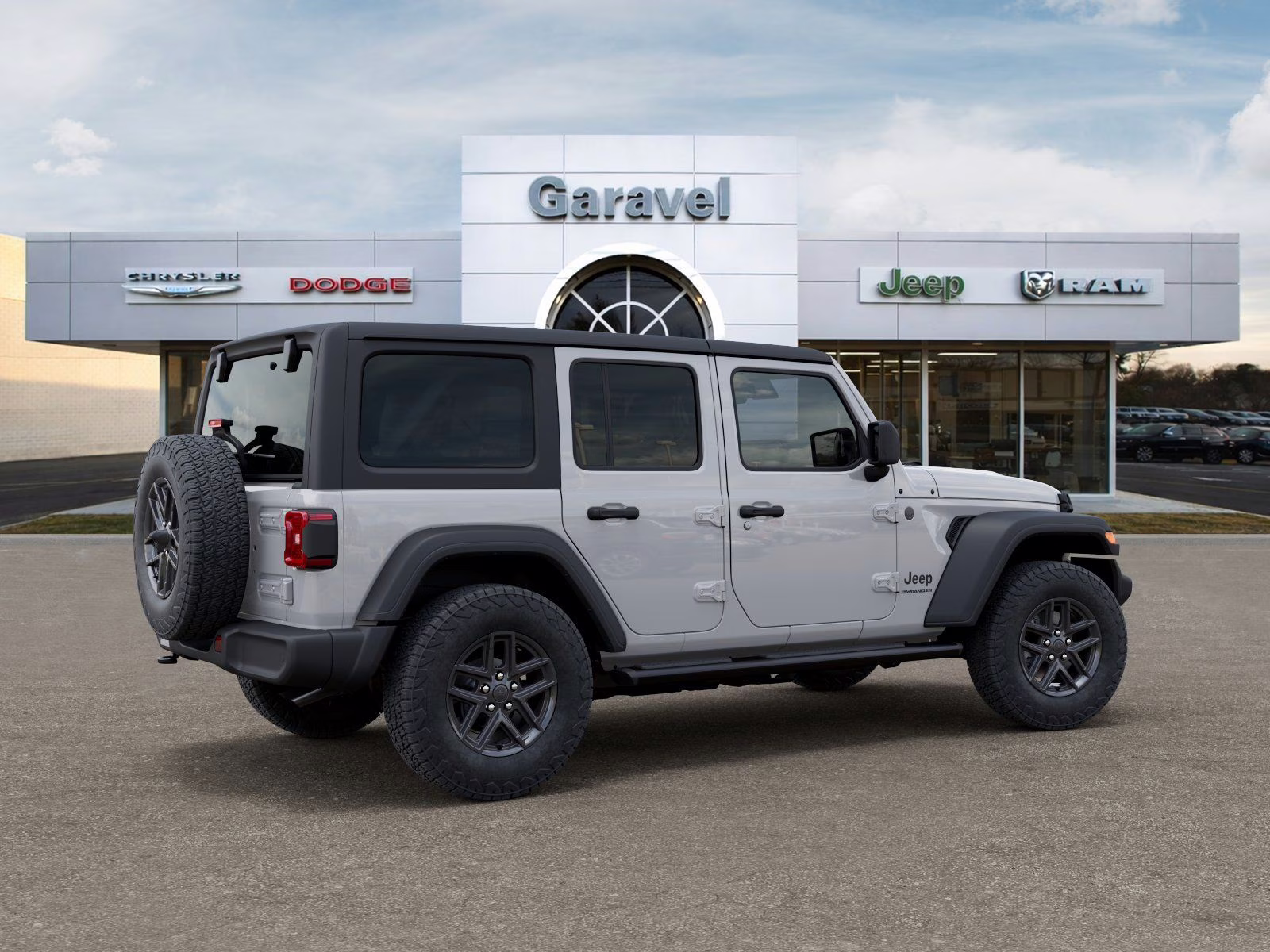2026 Bright White Clearcoat Jeep Wrangler Sport S 4X4 SUV