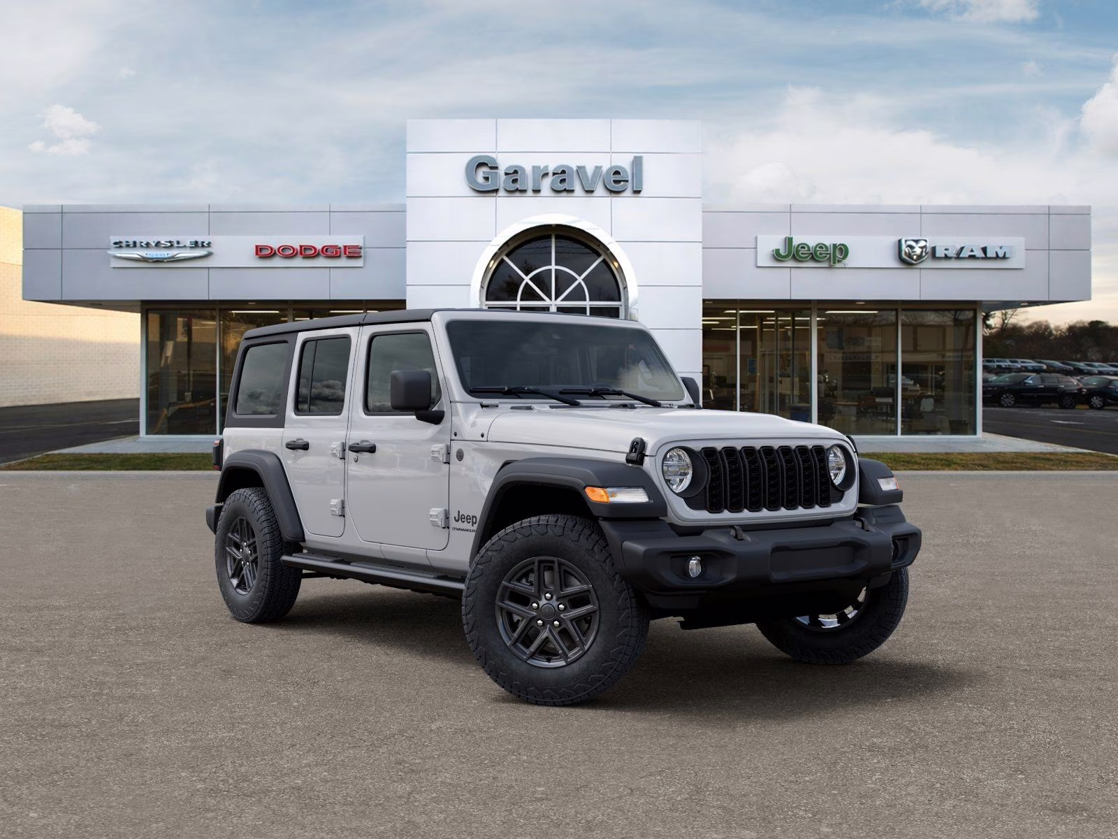 2026 Bright White Clearcoat Jeep Wrangler Sport S 4X4 SUV