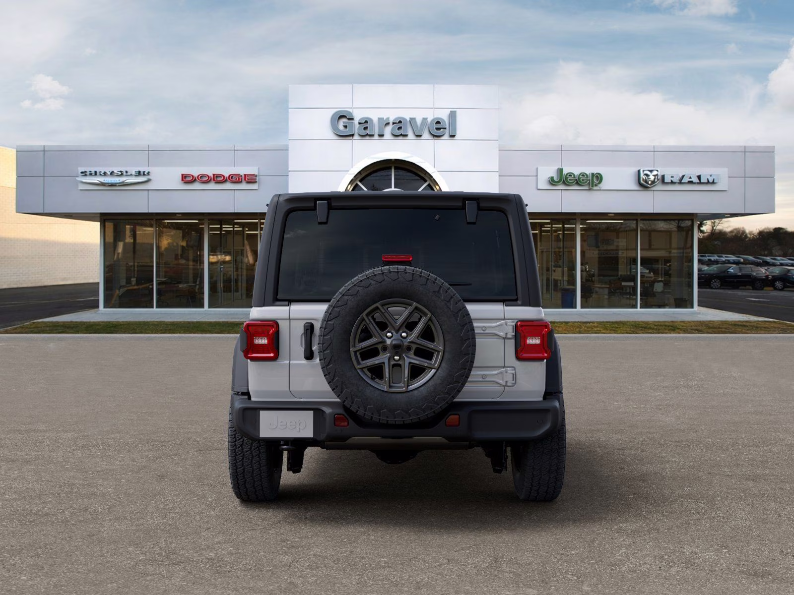 2026 Bright White Clearcoat Jeep Wrangler Sport S 4X4 SUV