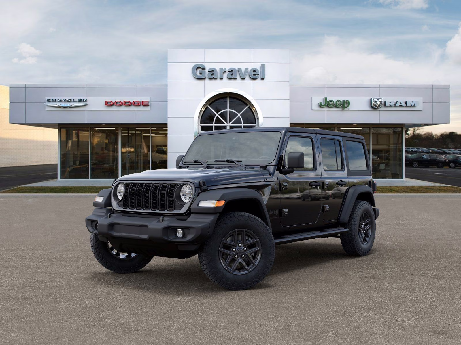 2026 Black Clearcoat Jeep Wrangler Sport S 4X4 SUV