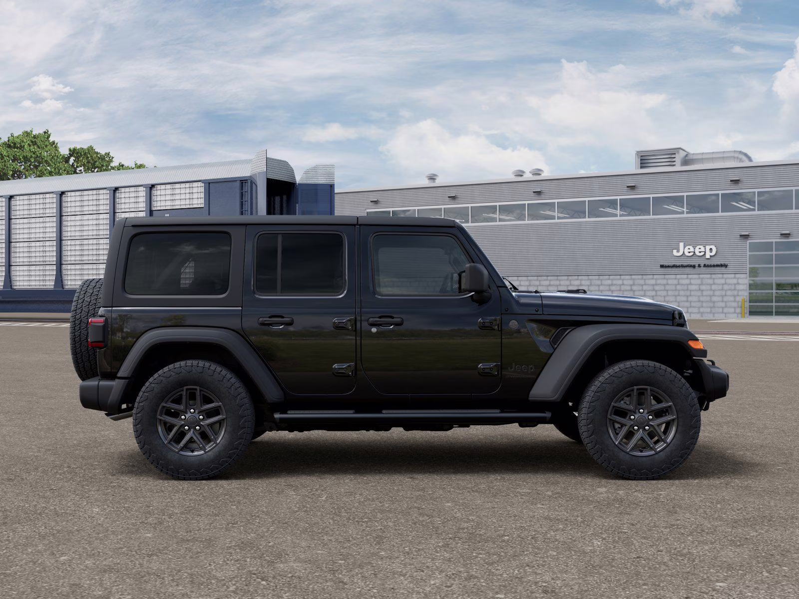 2026 Black Clearcoat Jeep Wrangler Sport S 4X4 SUV