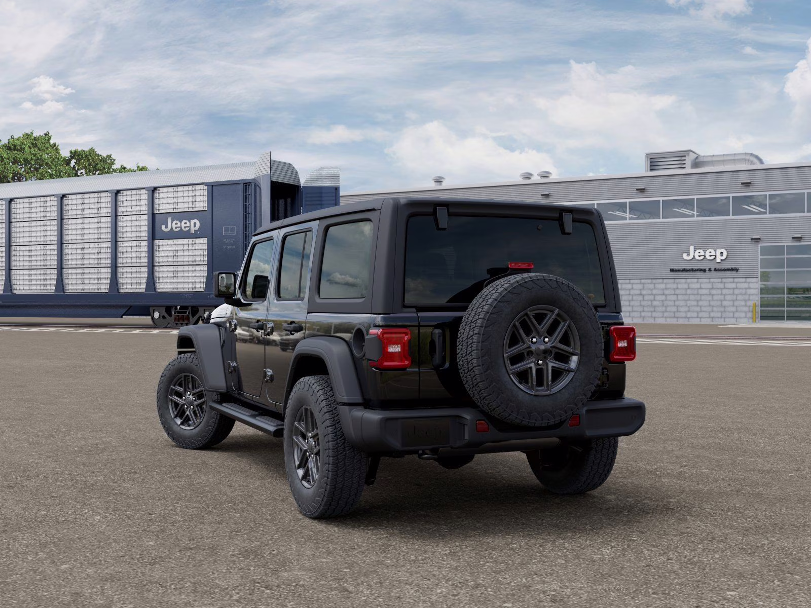 2026 Black Clearcoat Jeep Wrangler Sport S 4X4 SUV