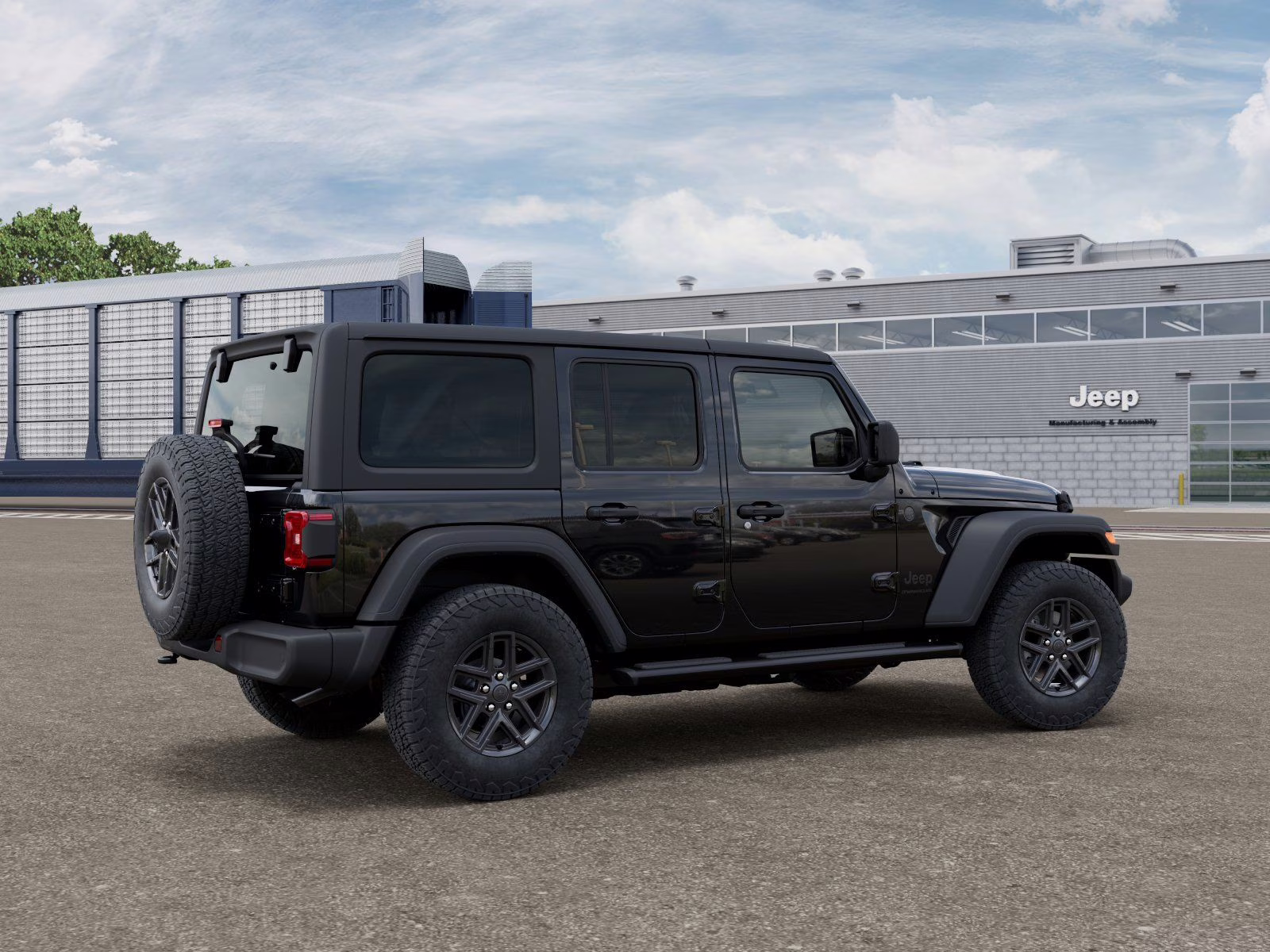 2026 Black Clearcoat Jeep Wrangler Sport S 4X4 SUV