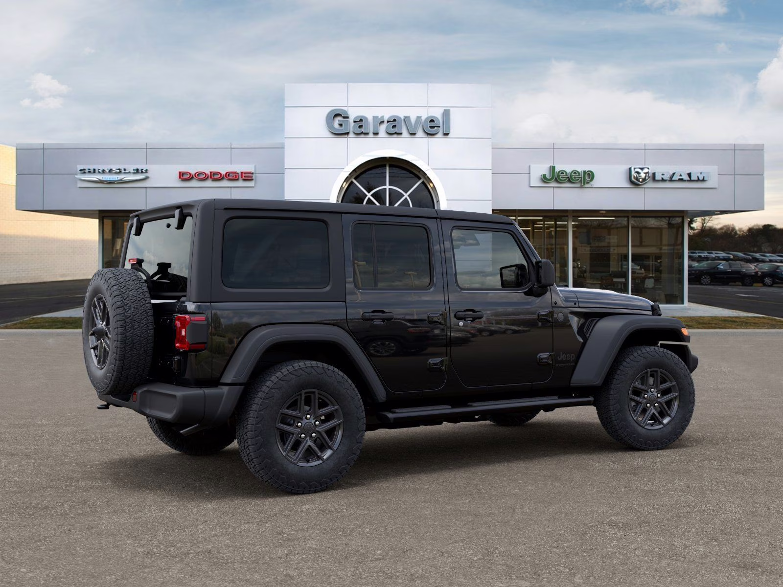 2026 Black Clearcoat Jeep Wrangler Sport S 4X4 SUV