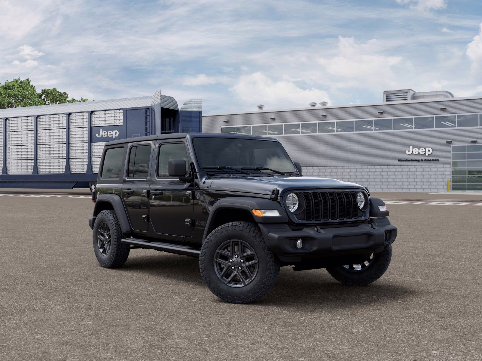 2026 Black Clearcoat Jeep Wrangler Sport S 4X4 SUV
