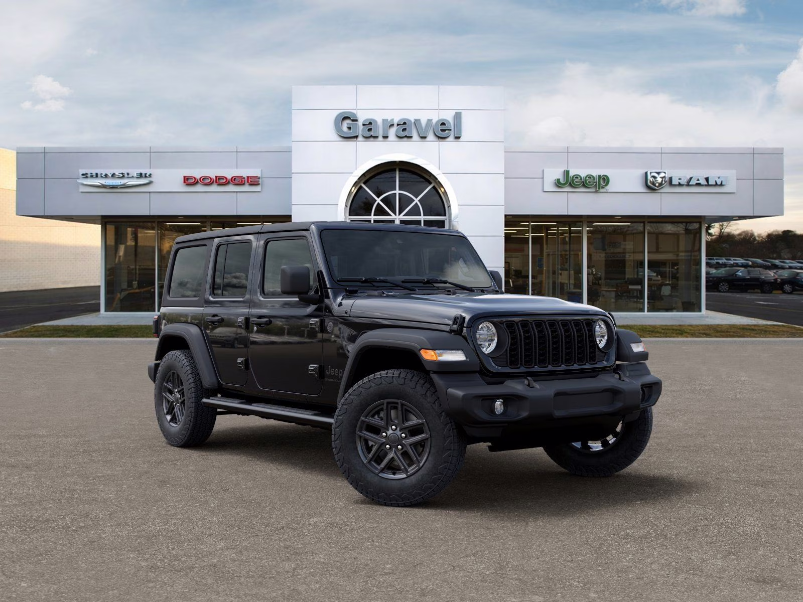 2026 Black Clearcoat Jeep Wrangler Sport S 4X4 SUV