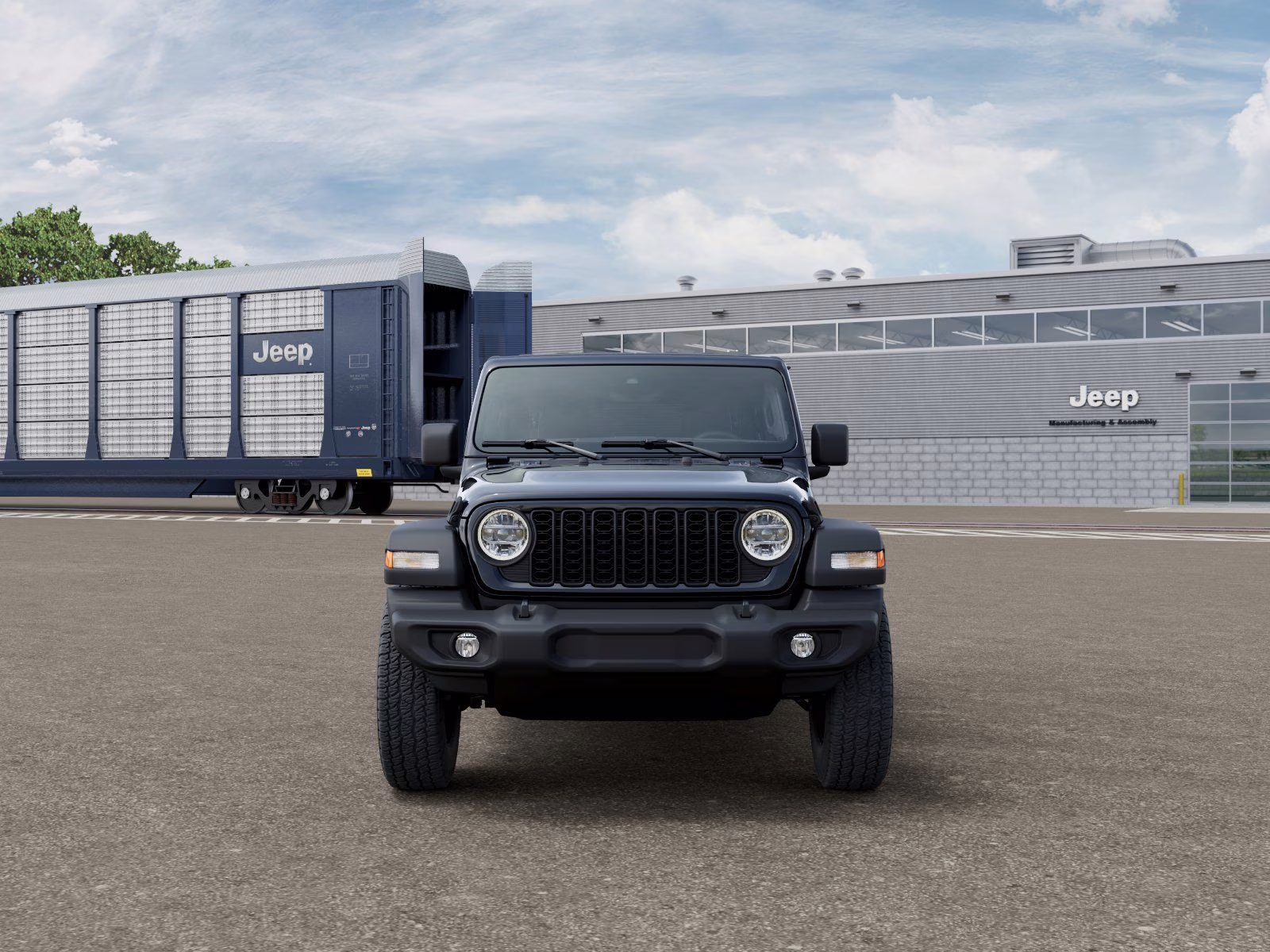2026 Black Clearcoat Jeep Wrangler Sport S 4X4 SUV
