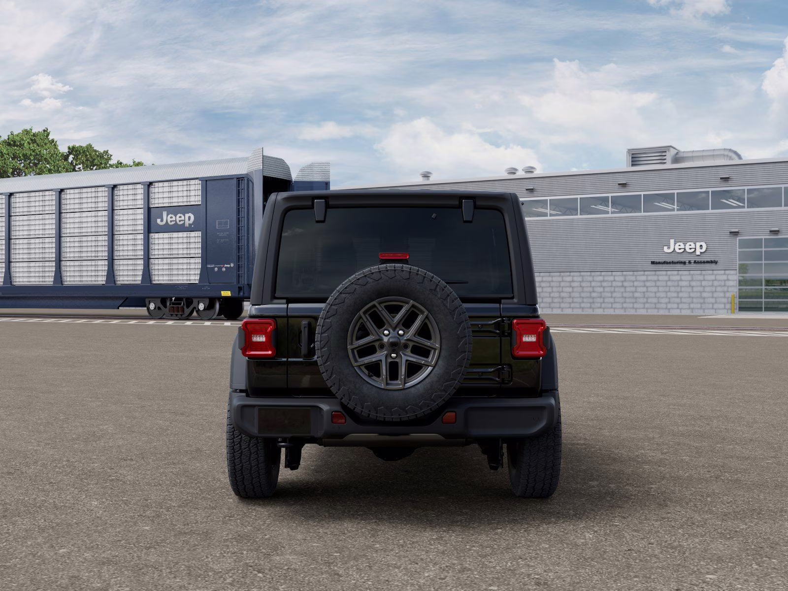 2026 Black Clearcoat Jeep Wrangler Sport S 4X4 SUV