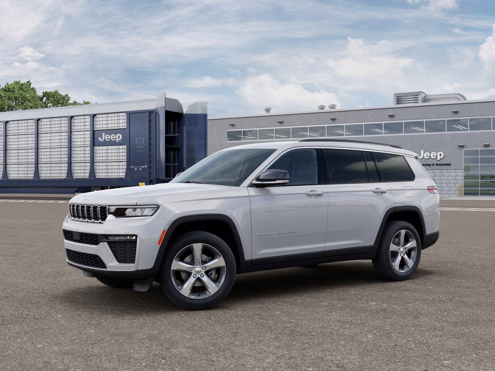 2026 Bright White Clear Coat Jeep Grand Cherokee L Grand Cherokee Limited 4x4 4X4 SUV