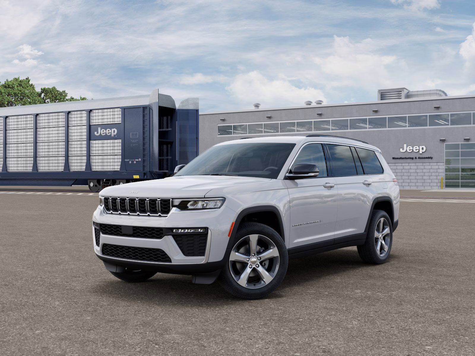 2026 Bright White Clearcoat Jeep Grand Cherokee L Limited 4X4 SUV