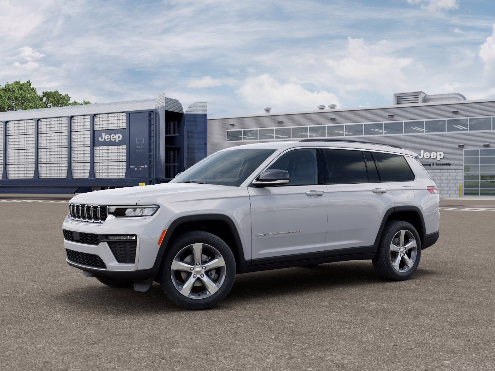 2026 Bright White Clearcoat Jeep Grand Cherokee L Limited 4X4 SUV
