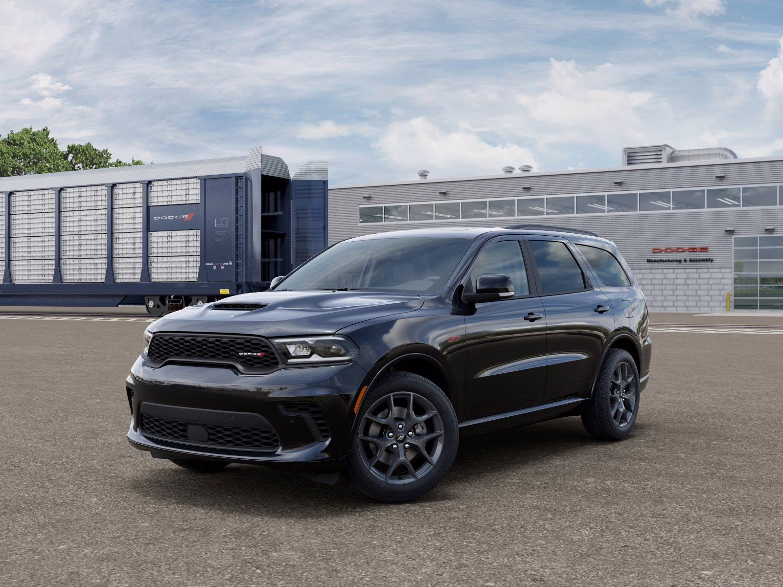 2026 DB Black Crystal Clearcoat Dodge Durango GT Plus HEMI V8 AWD SUV