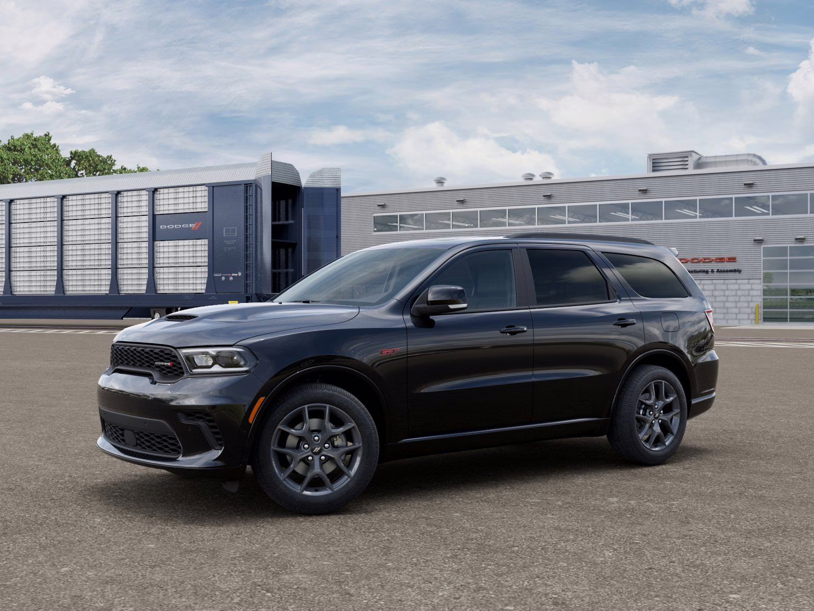 2026 DB Black Crystal Clearcoat Dodge Durango GT Plus HEMI V8 AWD SUV